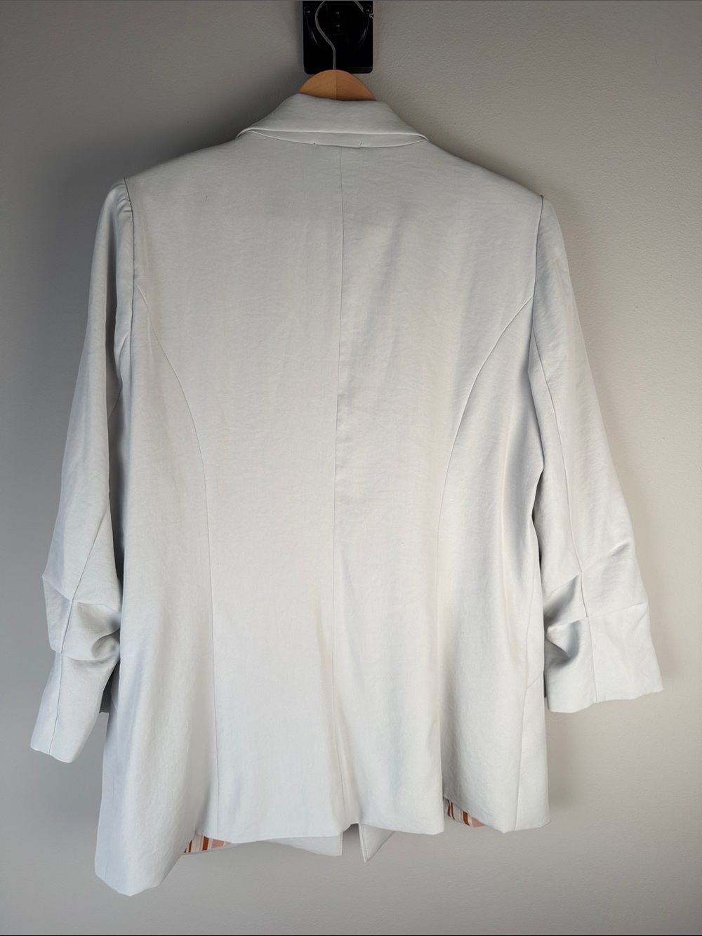 Stile Collection Light Gray Open-Front Blazer - Picture 2 of 15